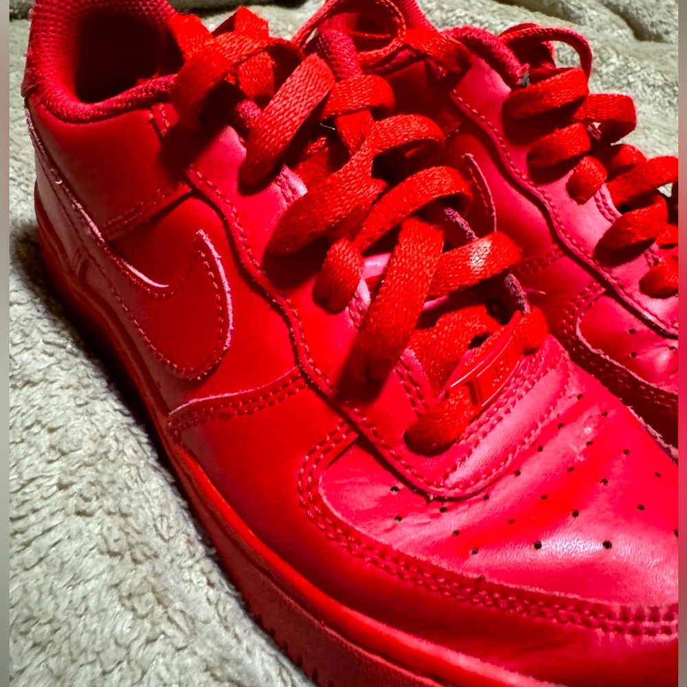 Rare all red Nike sneakers